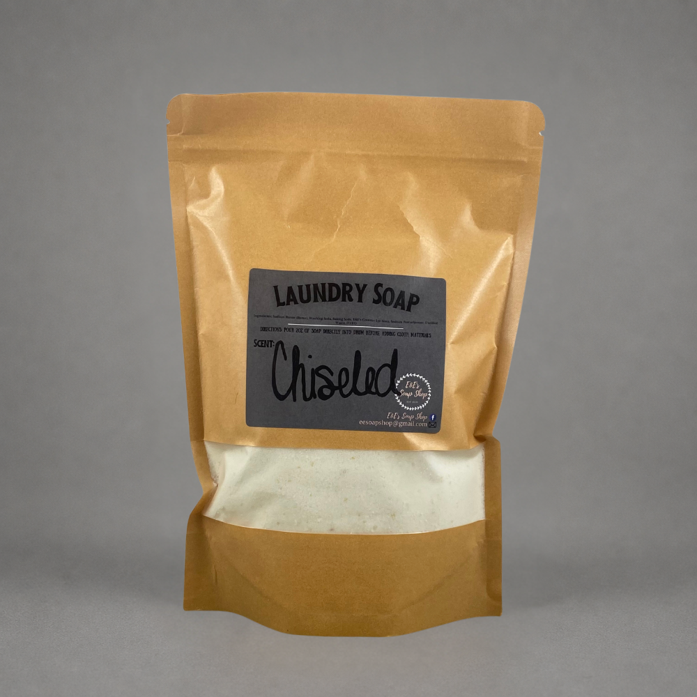 Chiseled Laundry Soap