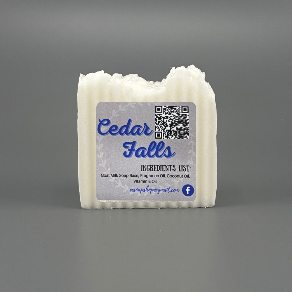 Cedar Falls Goat Milk Bar Soap
